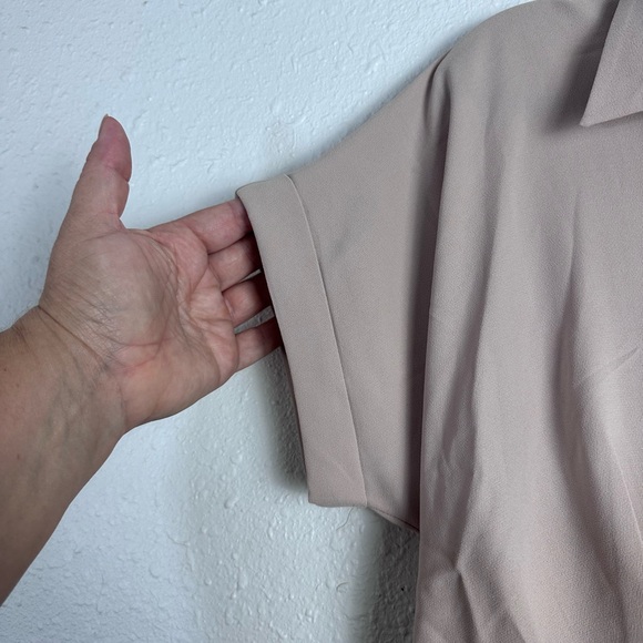 Gilli Taupe Button-Up Dress Size XS - Picture 5 of 7